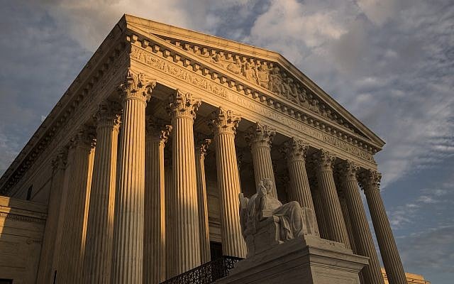 The Supreme Court in Washington, at sunset, Oct. 10, 2017, file (AP Photo/J. Scott Applewhite) The Supreme Court in Washington, at sunset, Oct. 10, 2017, file (AP Photo/J. Scott Applewhite)