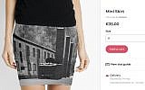 A screen grab made on May 8, 2019 from the site of an online vendor showing an Auschwitz-themed product for sale. (Photo via AP)