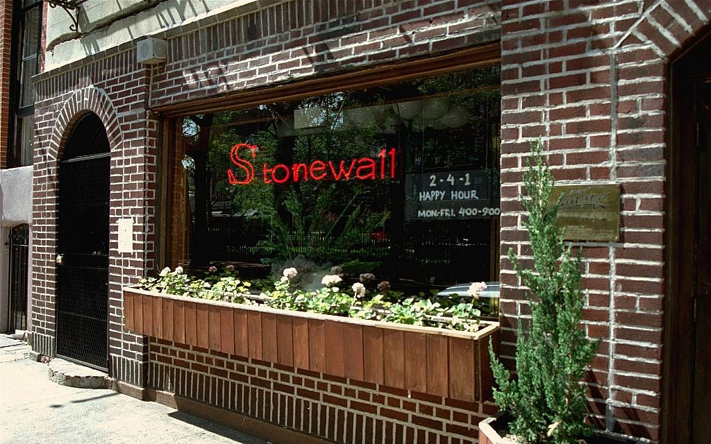 An exterior view of the Stonewall Inn in Greenwich Village section of New York, site of the 1969 riot that sparked the Gay Rights Movement. This photo was taken in May 1994. (AP Photo/Kevin Larkin)