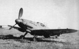 An Israeli Air Force Avia S-199, derived from the German Messerschmitt, in 1948 (Public Domain)