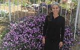 Beatie Deutsch in Jerusalem, May 7, 2019. (Michael Bachner/Times of Israel)