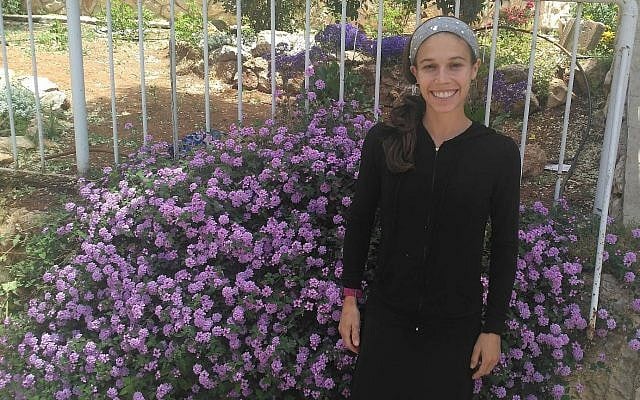 Beatie Deutsch in Jerusalem, May 7, 2019. (Michael Bachner/Times of Israel)