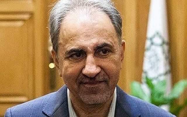 Tehran Mayor Mohammad Ali Najafi. (CC BY 4.0 Wikipedia/Tasnim News Agency)