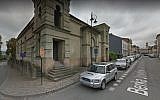 Illustrative: Screen capture of the Nowy Targ synagogue, Poland. (Google maps)