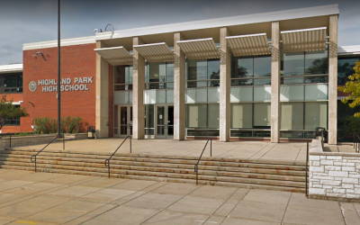 Highland Park High School is one of two suburban Chicago schools that stopped distributing yearbooks over questionable material. (Google Street View)