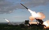 Illustrative: The US Army test fires a Patriot missile, March 27, 2019. (US Army/Jason Cutshaw)