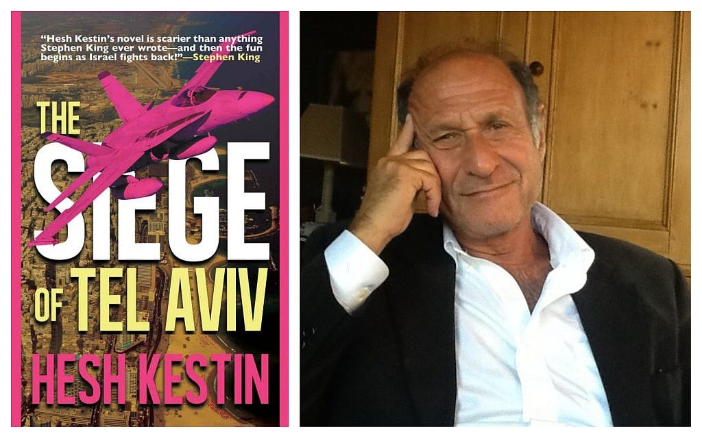 Hesh Kestin says his book "The Siege of Tel Aviv" is not Islamophobic. Its former publisher disagrees. (Photo of Kestin: Courtesy of Kestin; book cover: Amazon) Hesh Kestin says his book "The Siege of Tel Aviv" is not Islamophobic. Its former publisher disagrees. (Photo of Kestin: Courtesy of Kestin; book cover: Amazon)