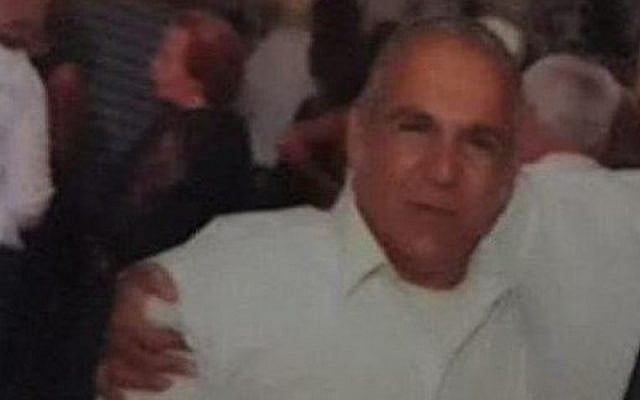 Moshe Agadi, 58, who was killed when a rocket fired from the Gaza Strip scored a direct hit on his home in Ashkelon in southern Israel early on May 5, 2019 (courtesy) Moshe Agadi, 58, who was killed when a rocket fired from the Gaza Strip scored a direct hit on his home in Ashkelon in southern Israel early on May 5, 2019 (courtesy)