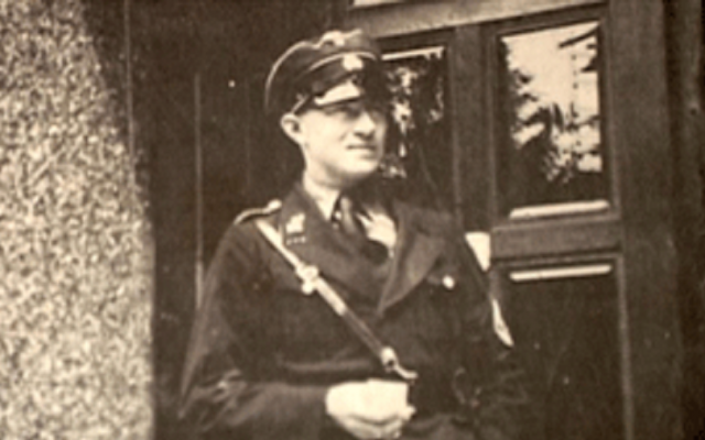 Nazi SS officer Leopold von Mildenstein (Courtesy) Nazi SS officer Leopold von Mildenstein (Courtesy)