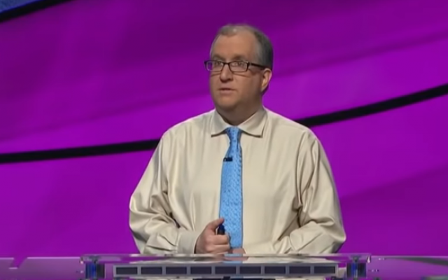Adam Levin on Jeopardy (YouTube screenshot) Adam Levin on Jeopardy (YouTube screenshot)