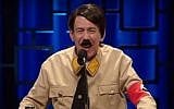 Comedian Gilbert Gottfried plays Adolf Hitler in a controversial episode of Historical Roasts, a new Netflix comedy series, May 27, 2019. (YouTube screenshot)