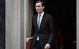 Jared Kushner, US President Donald Trump's special adviser and son-in-law, leaves 10 Downing Street in London on June 4, 2019, on the second day of Trump's three-day State Visit to the UK. (Daniel LEAL-OLIVAS / AFP)