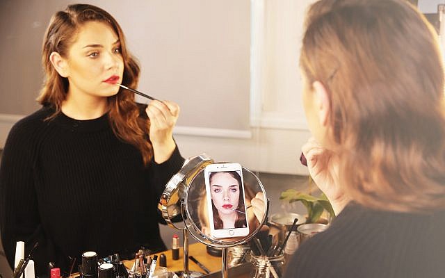 Israeli startup Mirrori is developing an artificial-intelligence based beauty assistant that can provide makeup advice to users based on their facial features and the beauty products they have at home (Courtesy) Israeli startup Mirrori is developing an artificial-intelligence based beauty assistant that can provide makeup advice to users based on their facial features and the beauty products they have at home (Courtesy)