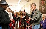 Joe Sestak talks to supporters at a campaign rally in Pittsburgh, March 26, 2015. (Jason Cohn For The Washington Post/Getty Images via JTA)