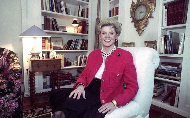 Judith Krantz, poses in an undated file photo during an interview at her home in the Bel Air section of Los Angeles, Ca. Krantz died Saturday, June 22, 2019 in her Bel Air home of natural causes, said her son Tony Krantz. She was 91. (Deidre Hamill/AP Photo, File) Judith Krantz, poses in an undated file photo during an interview at her home in the Bel Air section of Los Angeles, Ca. Krantz died Saturday, June 22, 2019 in her Bel Air home of natural causes, said her son Tony Krantz. She was 91. (Deidre Hamill/AP Photo, File)