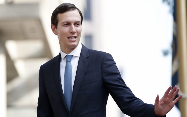 White House adviser and US President Donald Trump's son-in-law, Jared Kushner, in Washington on August 29, 2018. (AP /Jacquelyn Martin) White House adviser and US President Donald Trump's son-in-law, Jared Kushner, in Washington on August 29, 2018. (AP /Jacquelyn Martin)