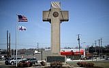 A 40-foot-high 'peace cross' in Maryland honoring World War I soldiers. (Chip Somodevilla/Getty Images)