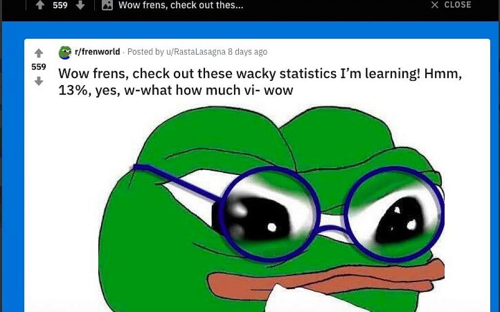 A reference to 'explicitly white supremacist numerical codes.' (Reddit screenshot)