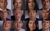 The New York Times solicited views on Israel from almost all of the Democratic presidential candidates. (Screenshot from New York Times via JTA)