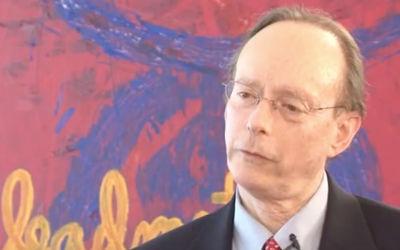 Gary Rosenblatt led The New York Jewish Week for 26 years. (Screenshot from YouTube via JTA)