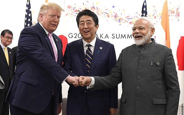 In Japan for G20 summit, Trump pushes allies on trade before