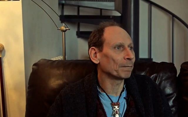Richard Zimler being interviewed at his home in 2015. (screen capture YouTube/FnacPortugal) Richard Zimler being interviewed at his home in 2015. (screen capture YouTube/FnacPortugal)