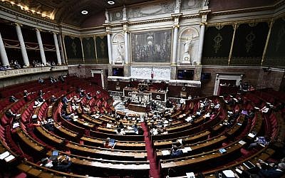 This picture taken on July 3, 2019 shows a general view of a session at the French National Assembly in Paris, France's parliament. (Stephane De Sakutin/AFP) This picture taken on July 3, 2019 shows a general view of a session at the French National Assembly in Paris, France's parliament. (Stephane De Sakutin/AFP)