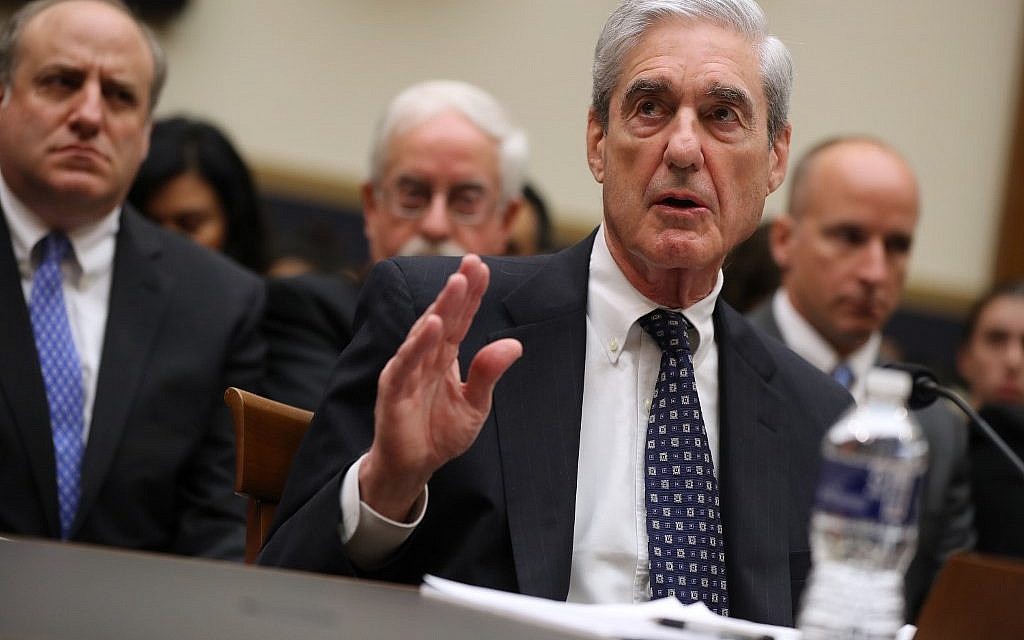 Former Special Counsel Robert Mueller testifies before the House Judiciary Committee about his report on Russian interference in the 2016 presidential election in the Rayburn House Office Building July 24, 2019 in Washington, DC. (Chip Somodevilla/Getty Images/AFP) Former Special Counsel Robert Mueller testifies before the House Judiciary Committee about his report on Russian interference in the 2016 presidential election in the Rayburn House Office Building July 24, 2019 in Washington, DC. (Chip Somodevilla/Getty Images/AFP)