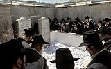 Thousands of Jews and visitors from around the world have visited the gravesite of the Rebbe, Menachem Mendel Schneerson, to commemorate the 25th anniversary of his passing, July 5, 2019. (Mark Abramson/Chabad.org via JTA)