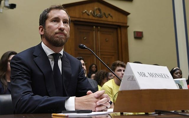 JUUL Labs co-founder and Chief Product Officer James Monsees testifies before a House Oversight and Government Reform subcommittee on Capitol Hill in Washington, Thursday, July 25, 2019, during a hearing on the youth nicotine epidemic. (AP Photo/Susan Walsh) JUUL Labs co-founder and Chief Product Officer James Monsees testifies before a House Oversight and Government Reform subcommittee on Capitol Hill in Washington, Thursday, July 25, 2019, during a hearing on the youth nicotine epidemic. (AP Photo/Susan Walsh)