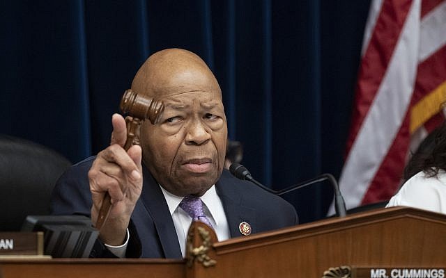 In this Tuesday, April 2, 2019 file photo, House Oversight and Reform Committee Chair Elijah Cummings, D-Md., leads a meeting on Capitol Hill in Washington. (AP/J. Scott Applewhite) In this Tuesday, April 2, 2019 file photo, House Oversight and Reform Committee Chair Elijah Cummings, D-Md., leads a meeting on Capitol Hill in Washington. (AP/J. Scott Applewhite)