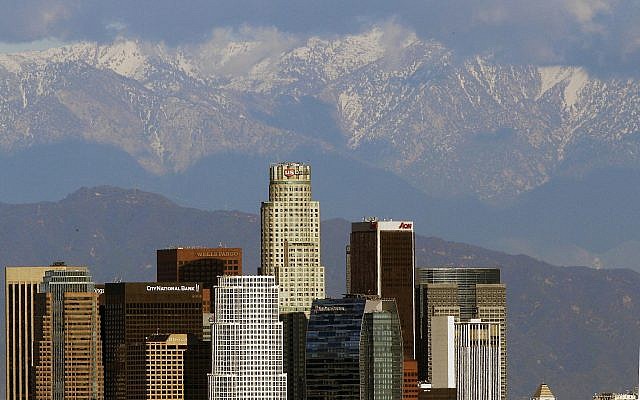 Illustrative photo of the downtown Los Angeles skyline (AP Photo/Nick Ut, File) Illustrative photo of the downtown Los Angeles skyline (AP Photo/Nick Ut, File)