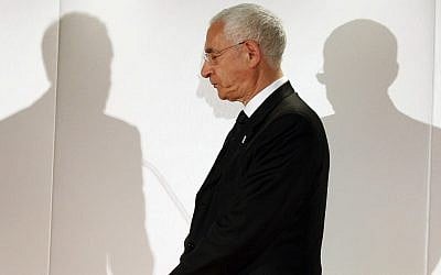 David Triesman, shown in 2010. (Sang Tan/PA Images via Getty Images via JTA) David Triesman, shown in 2010. (Sang Tan/PA Images via Getty Images via JTA)