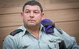 Brig. Gen. Ofer Winter attends a Foreign Affairs and Defense Committee meeting at the Knesset, on October 22, 2018. (Miriam Alster/Flash90)