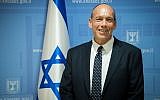 Matanyahu Englman at a press conference at the Knesset after his nomination to be the next state comptroller on June 3, 2019. (Yonatan Sindel/Flash90)