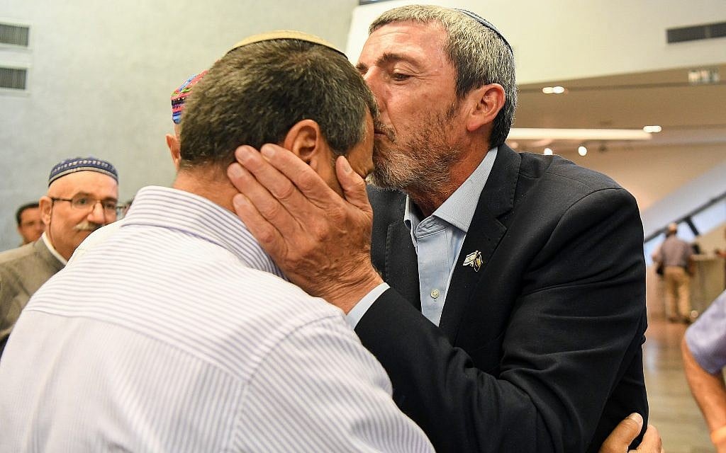 URWP chairman Rafi Peretz arrives at a gathering of the Jewish Home party in Ramat Gan on June 19, 2019. (Yehuda Haim/Flash90) URWP chairman Rafi Peretz arrives at a gathering of the Jewish Home party in Ramat Gan on June 19, 2019. (Yehuda Haim/Flash90)