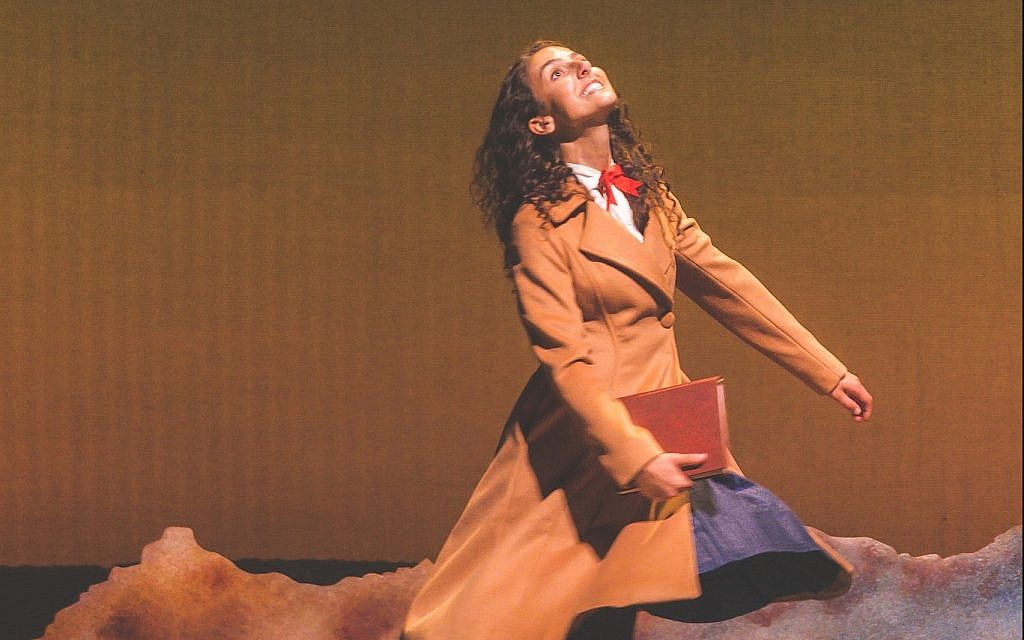Lexi Rabadi stars in the National Yiddish Theater Folksbiene's one-woman show, 'Hannah Senesh (a play with music and song).' (Victor Nechay/Properpix.com)