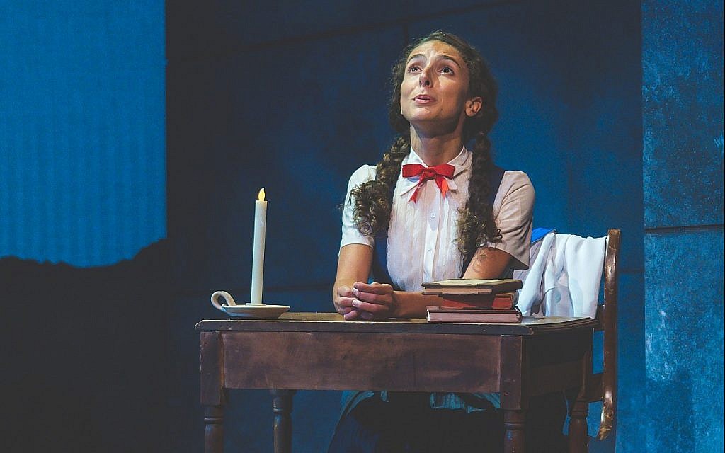 Lexi Rabadi stars in the National Yiddish Theater Folksbiene's one-woman show, 'Hannah Senesh (a play with music and song).' (Victor Nechay/Properpix.com)