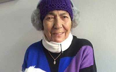 Rivkah Jamil, 89, died on July 7, 2019 from injuries suffered while running to a bomb shelter in southern Israel in May during an onslaught of rocket fire from the Gaza Strip. (Courtesy)