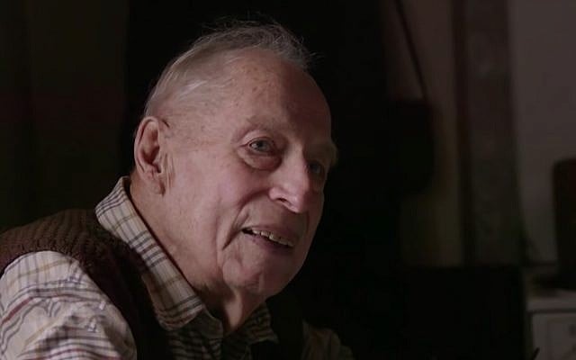 Former Nazi SS soldier Karl Muenter, convicted of killing 86 civilians in France during World War II, is interviewed by the German broadcaster ARD. (YouTube screenshot) Former Nazi SS soldier Karl Muenter, convicted of killing 86 civilians in France during World War II, is interviewed by the German broadcaster ARD. (YouTube screenshot)