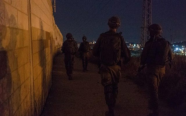 The IDF arrests a Hamas operative suspected of running a cash transfer network between the Gaza Strip and Ramallah on July 16, 2019. (Israel Defense Forces) The IDF arrests a Hamas operative suspected of running a cash transfer network between the Gaza Strip and Ramallah on July 16, 2019. (Israel Defense Forces)