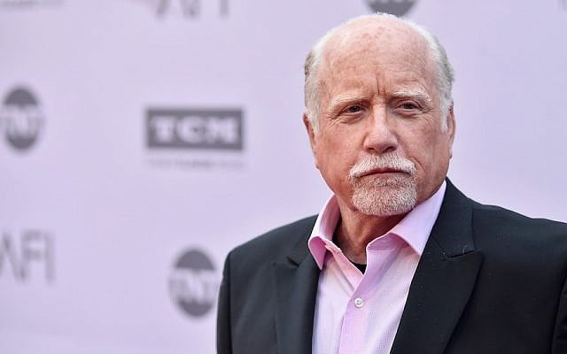 Actor Richard Dreyfuss arrives at American Film Institute's 44th Life Achievement Award Gala Tribute to John Williams at Dolby Theatre on June 9, 2016 in Hollywood, California. (Alberto E. Rodriguez/Getty Images for Turner via JTA) Actor Richard Dreyfuss arrives at American Film Institute's 44th Life Achievement Award Gala Tribute to John Williams at Dolby Theatre on June 9, 2016 in Hollywood, California. (Alberto E. Rodriguez/Getty Images for Turner via JTA)