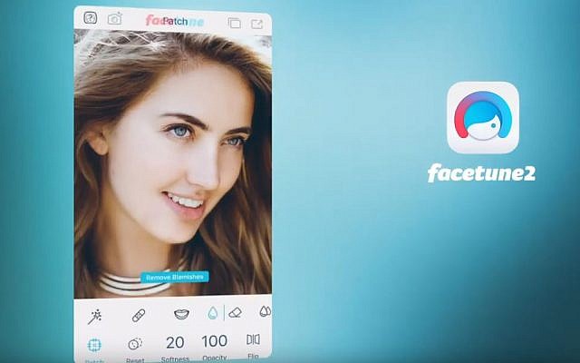 Lightricks' Facetune app (YouTube screenshot)