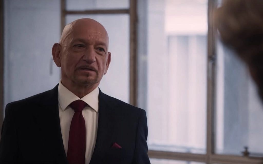 Sir Ben Kingsley in a screenshot from 'The Red Sea Diving Resort' trailer. (Netflix)