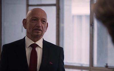 Sir Ben Kingsley in a screenshot from 'The Red Sea Diving Resort' trailer. (Netflix)