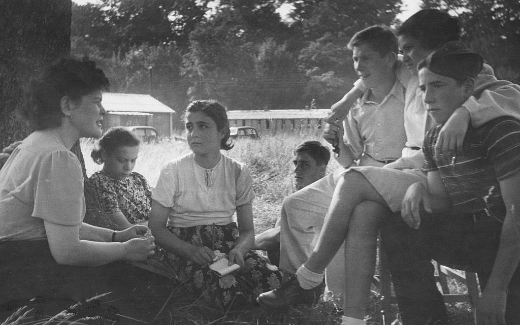 Young Jewish refugees at a camp near Windermere in England, 1946. Laws passed after World War II shaped US refugee admission program. (Kurt Hutton/Getty Images) Young Jewish refugees at a camp near Windermere in England, 1946. Laws passed after World War II shaped US refugee admission program. (Kurt Hutton/Getty Images)