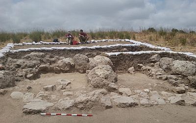 Khirbet a-Ra'i, which archaeologists have identified as biblical Ziklag. (Excavation expedition to Khirbet a-Ra‘i)