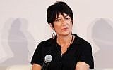 Ghislaine Maxwell at the WIE Symposium in New York City, on September 20, 2013. (Laura Cavanaugh/GETTY IMAGES NORTH AMERICA/AFP)
