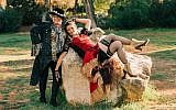 Performance of Shakespeare's 'Measure for Measure' by Jerusalem's Theater in the Rough. (Yitz Woolf)