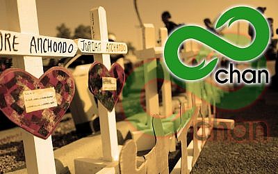 8chan was founded by a computer programmer in response to what he saw as increased censorship on the messaging board 4chan. (Getty Images/JTA Montage)
